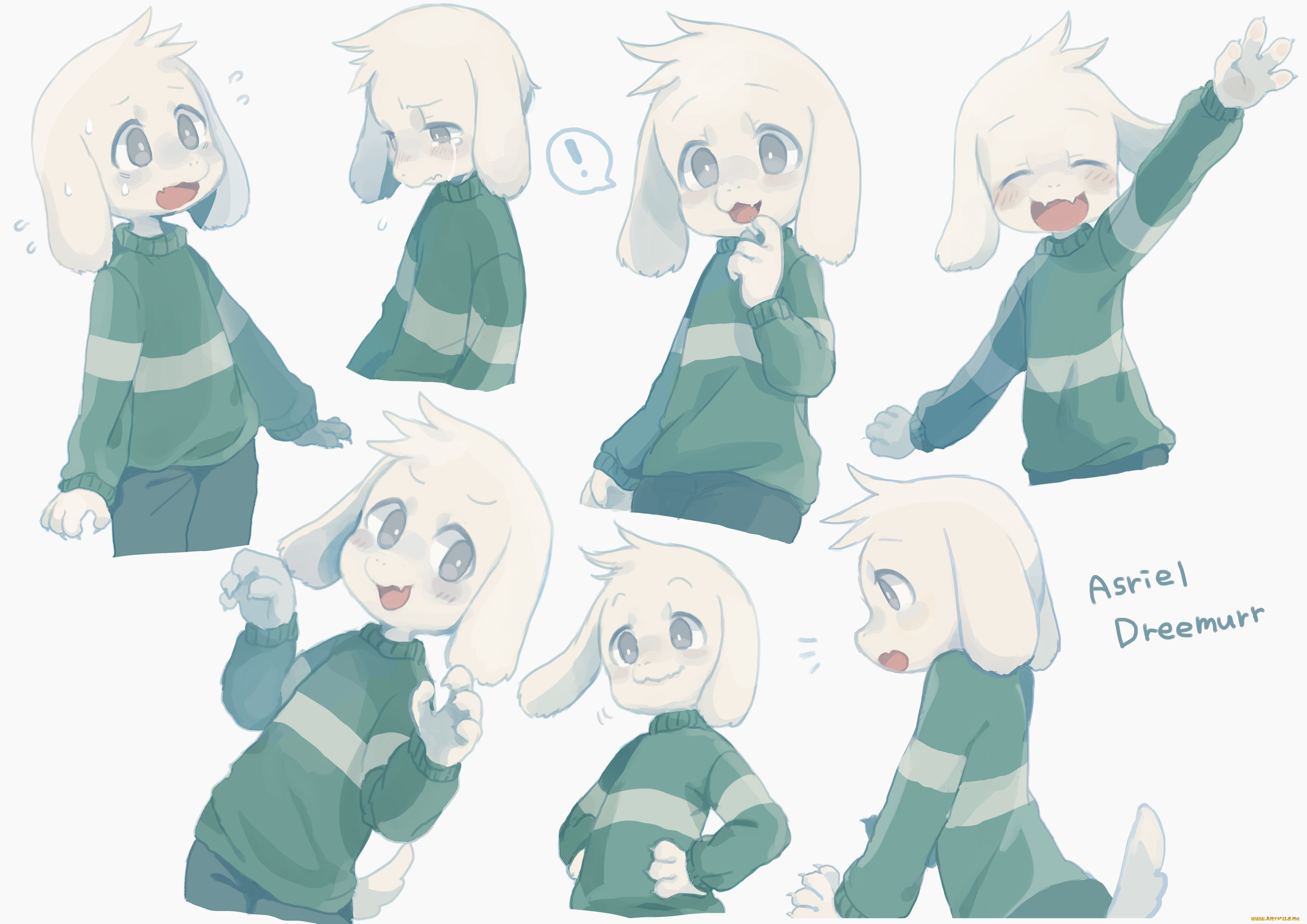 , undertale, asriel, dreemurr